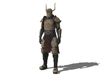 虚拟人物精细 (122)中世纪骑士